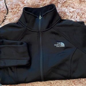 North face zip jacket